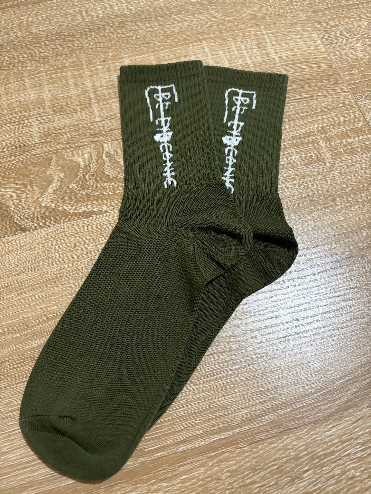 BeEyeConic Signature Logo Socks