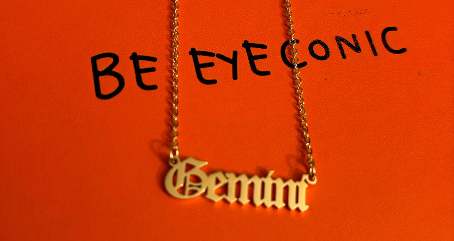 BeEyeConic “Zodiac” Name Chain